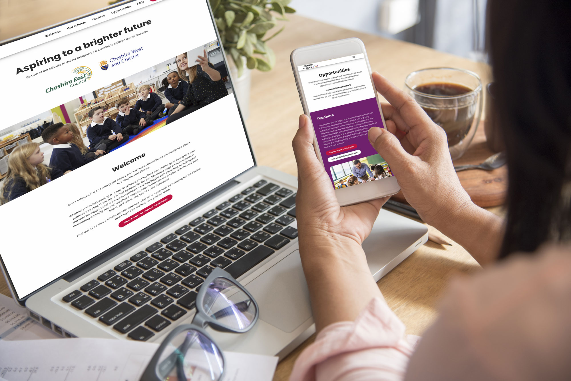 Parent and child sharing a quiet moment outdoors